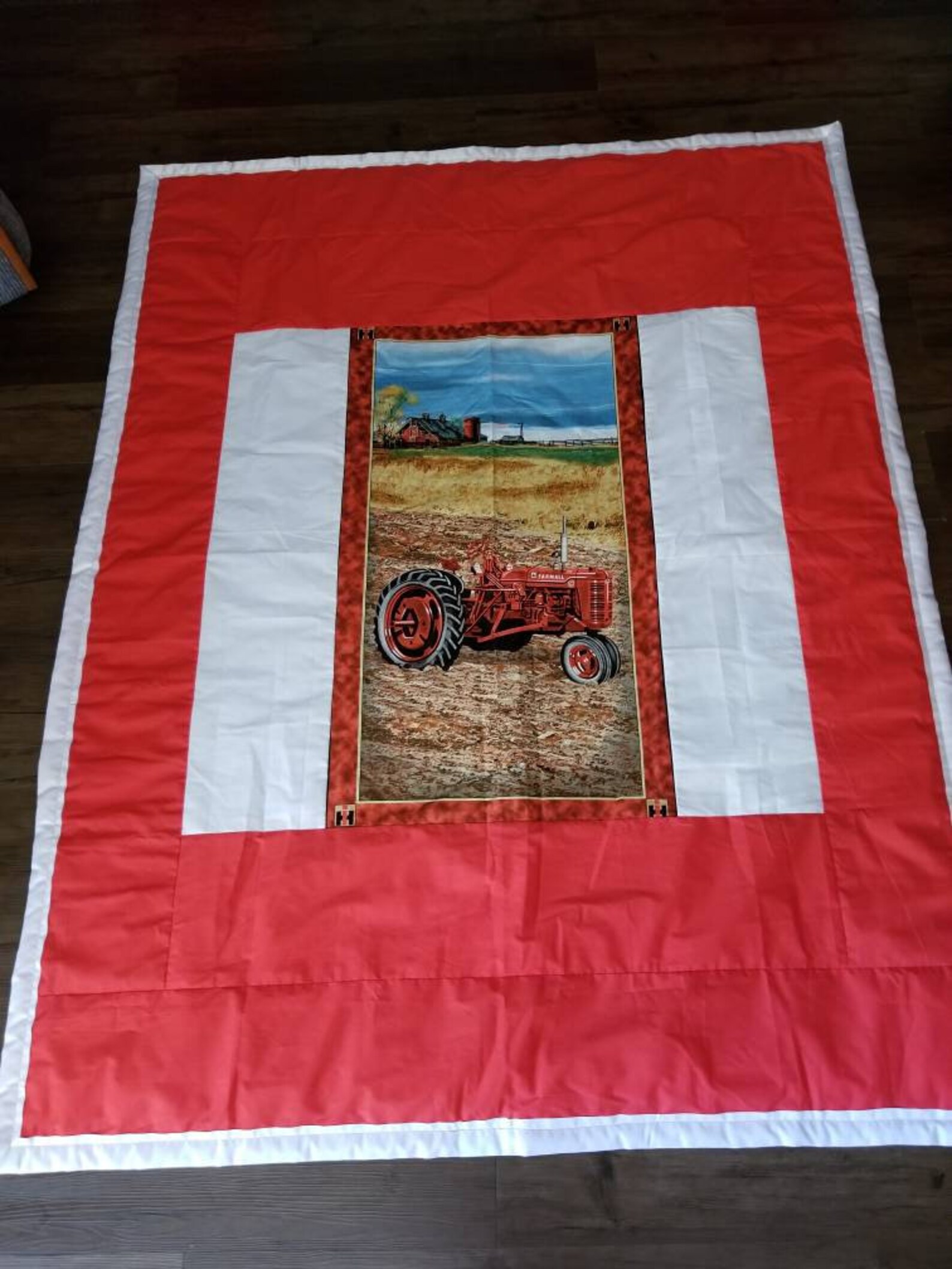 International harvester farmall throw blanket Etsy