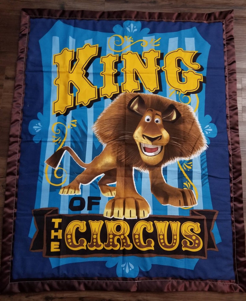 Madagascar Lion babytoddler blanket
