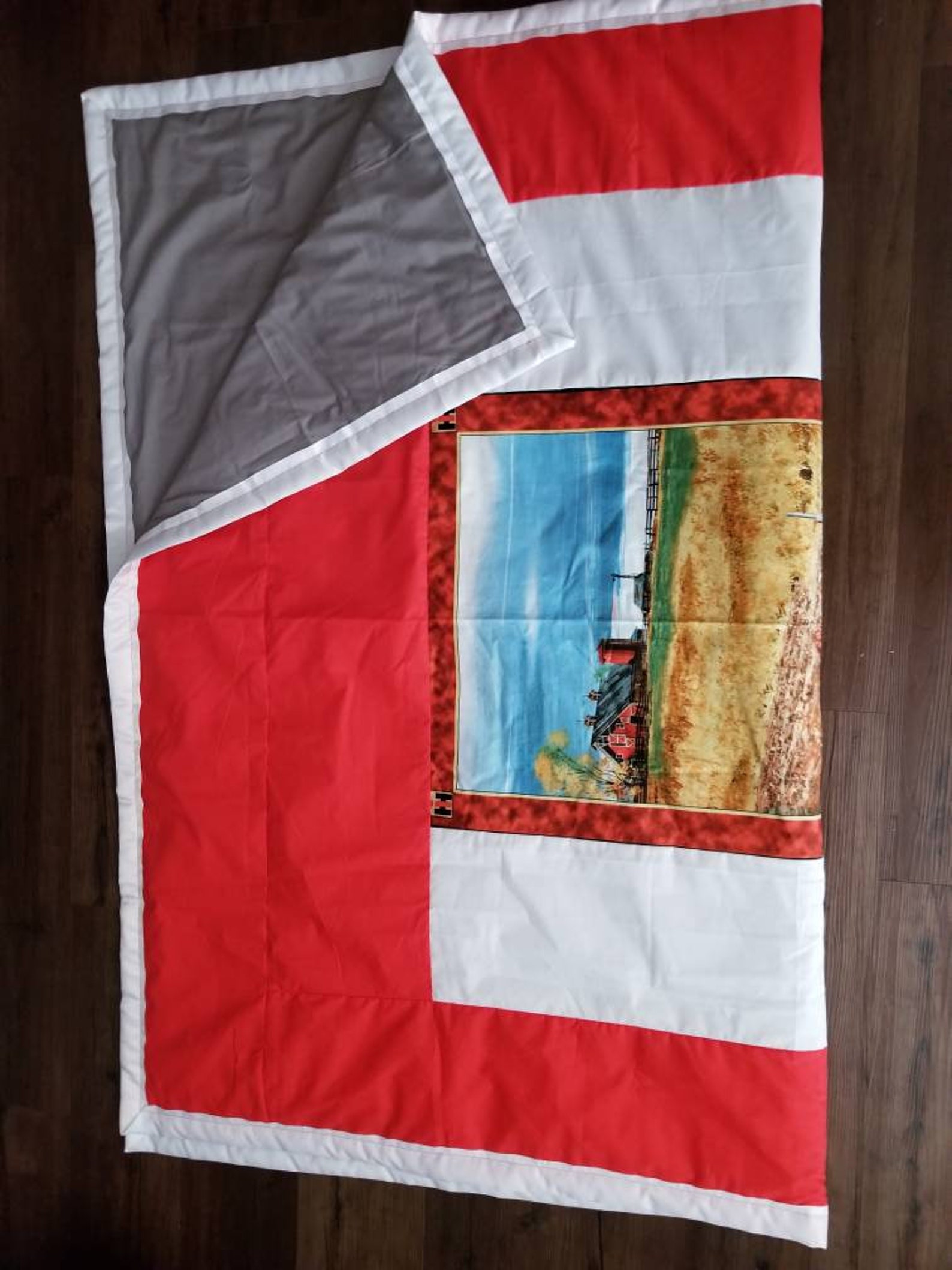 International harvester farmall throw blanket Etsy
