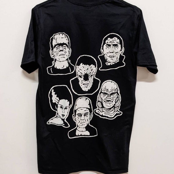 Classic Universal Monsters Shirt - Etsy