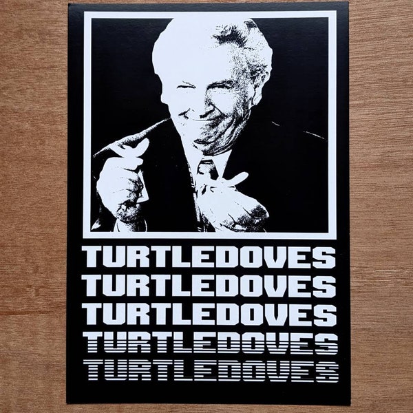 Turtledoves Digital Print