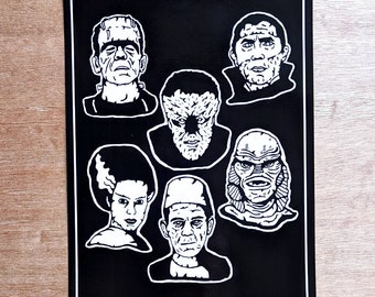 Universele Monsters digitale print