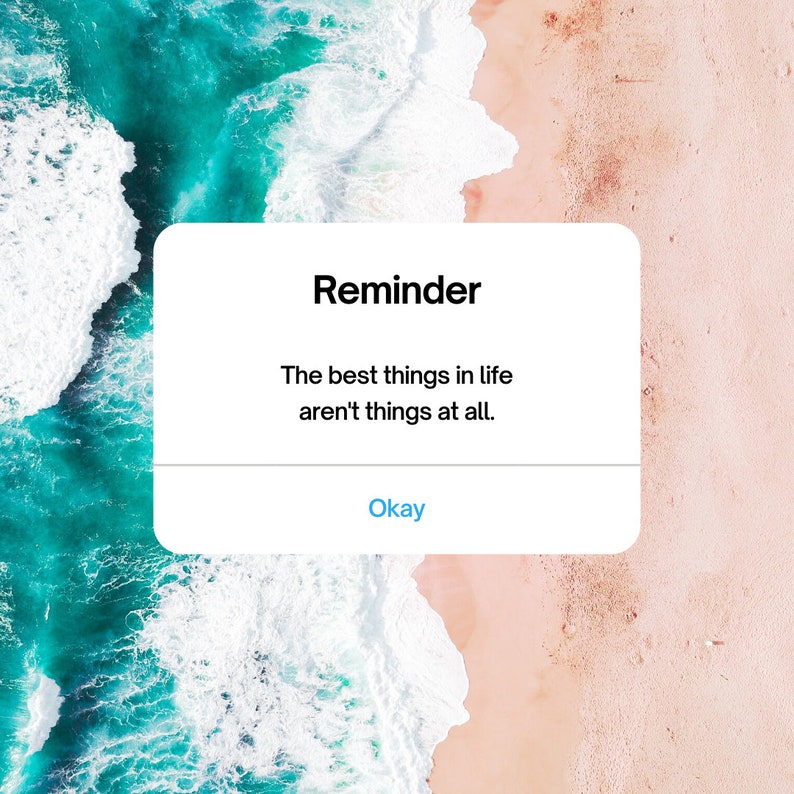 Iphone Reminder Template For Canva Etsy