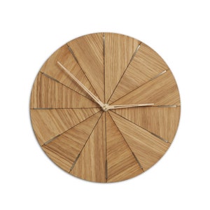modern clock wooden clock wall clock wood clock office clock clock for wall modern design unique clock original clock wanduhr holz
