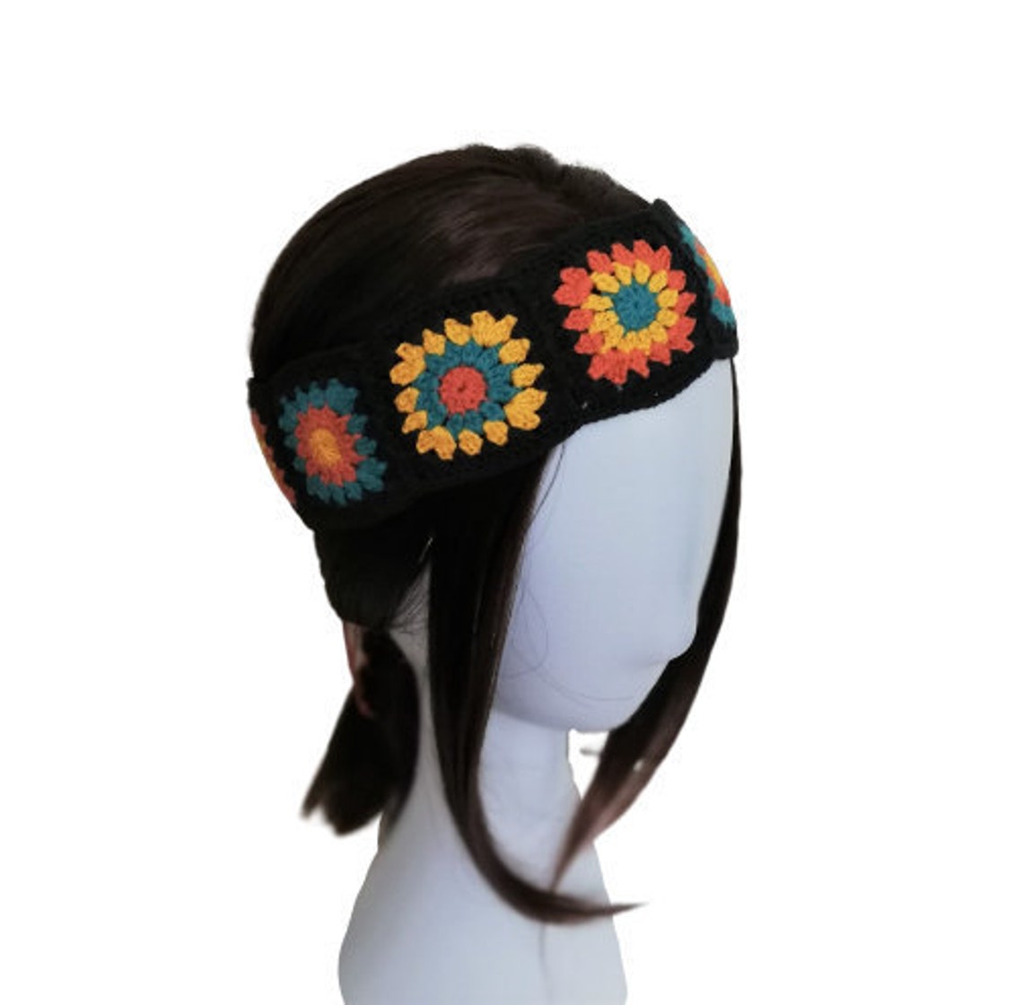 Hippie Headband Boho Headband Women's Headband Cotton Etsy