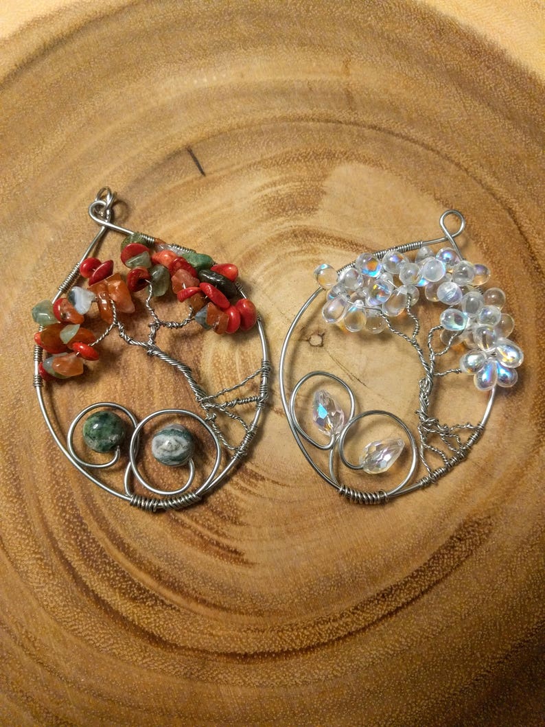 Wire Wrapped Tree of Life Necklace