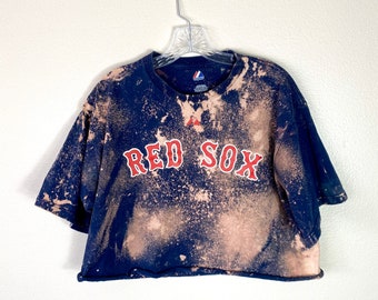 red sox crop top
