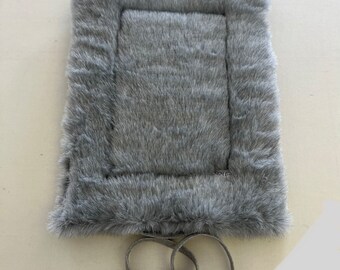 Luxury Faux Fur Picnic Pad, Dog Settle Mat