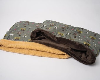 Emily Cole 'Eventer' Snuggle Sack for Dogs & Puppies, Luxury Sleeping Bag for Pets