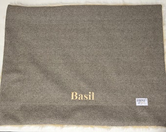 Stone Tweed Soft & Cosy Dog Blanket - Personalised Sofa Throw