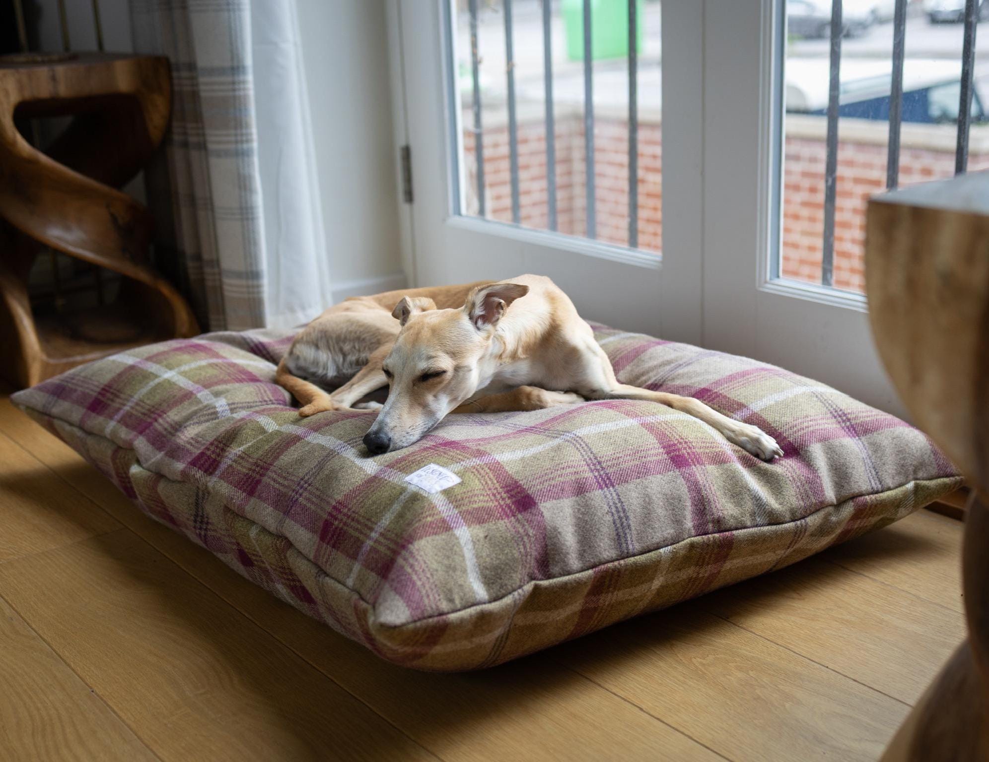 flauschiges hundekissen Flauschiges Hundebett fr groe Hunde  Komfort und Geborgenheit