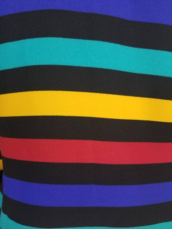 Colorful Vintage Blazer/ Rainbow/ Coat/ Jacket - image 8