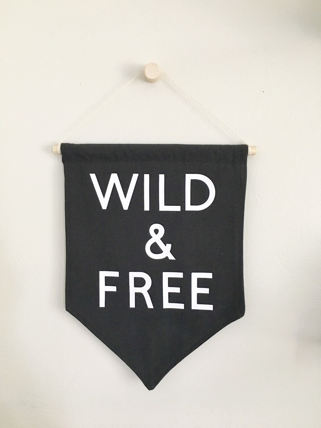 Wild and Free Wall Banner - Etsy