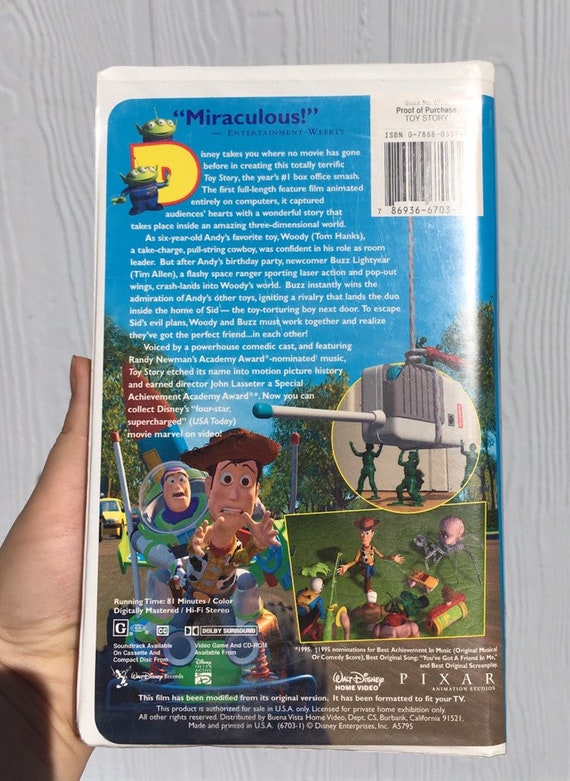 OOPS Toy Story VHS Repurposed Disney Pin Board - Etsy OOPS Toy Story VHS Repurposed Disney Pin Board - Etsy