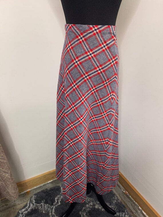 1960s Wool Handmade High Waisted Skirt!