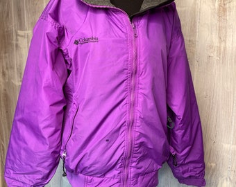 1990s Fleece Lined Purple Columbia Jacket