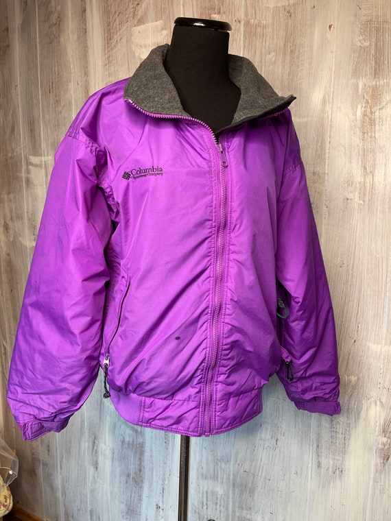 1990s Fleece Lined Purple Columbia Jacket