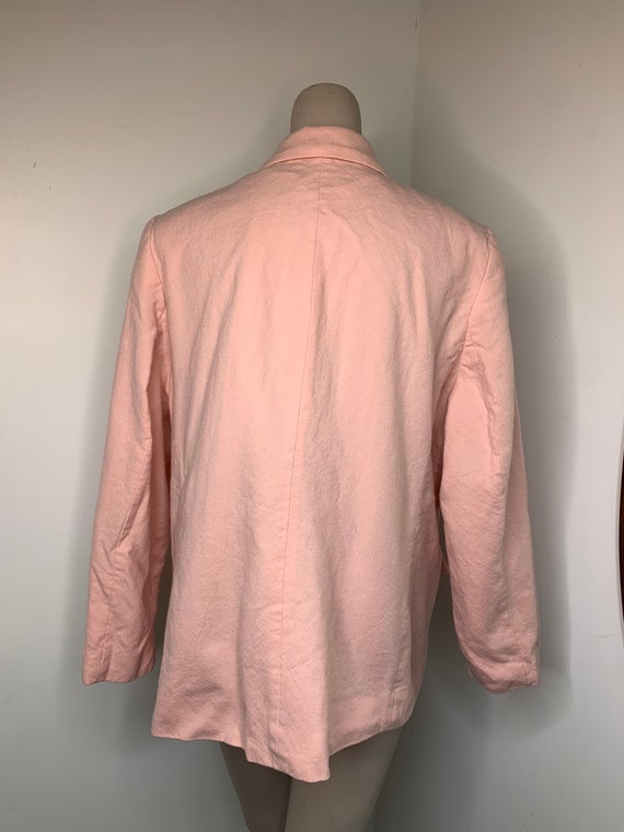 1980s Bubble Gum Pink Sport Coat Blazer - image 3