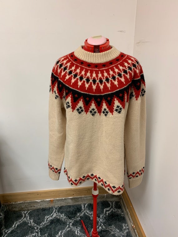 Vintage Ralph Lauren Hand Knitted Christmas Sweate