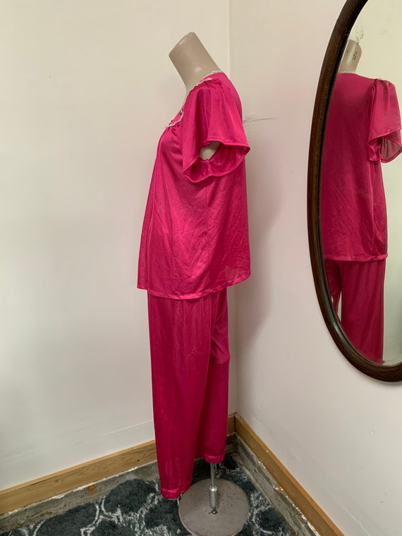 Vintage Pink Pajama Set - image 3