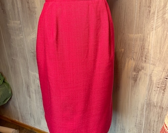 1990s Worthington Pink Skirt