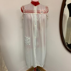 1960s Wonder Maid Blue Lingerie Nightgown image 1