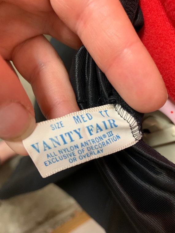 1960s Vanity Fair Vintage Black Half Slip! - image 2