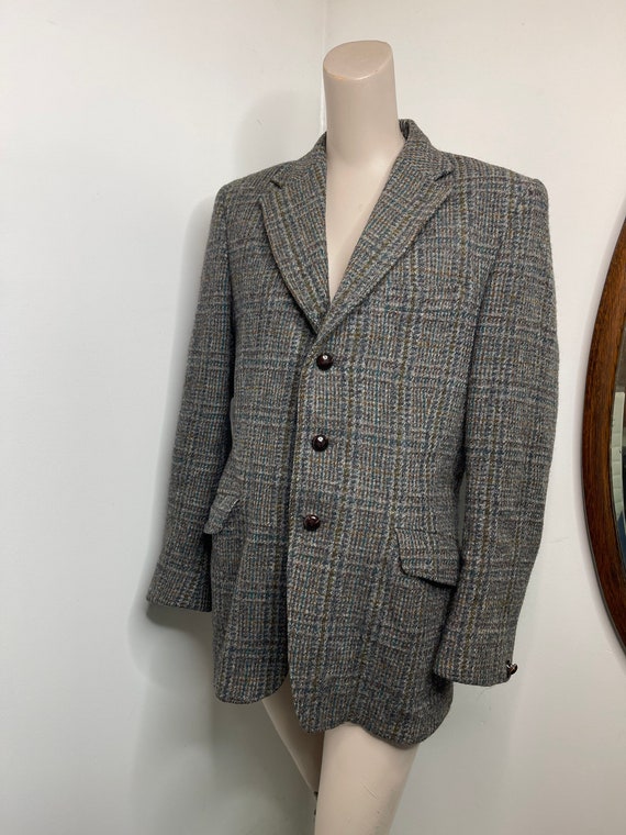 1950s Harris Tweed Dunn & Co Britain Wool Suit Jac