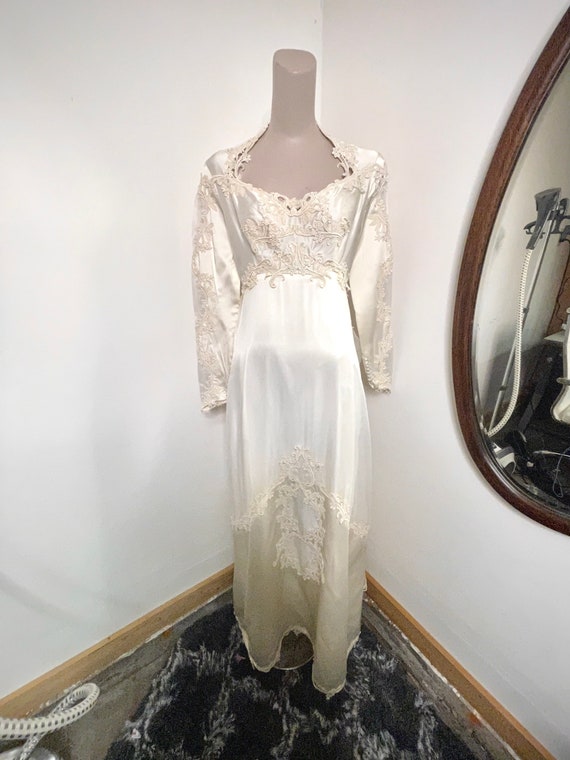 1980s William Cahill Wedding Dress - image 1