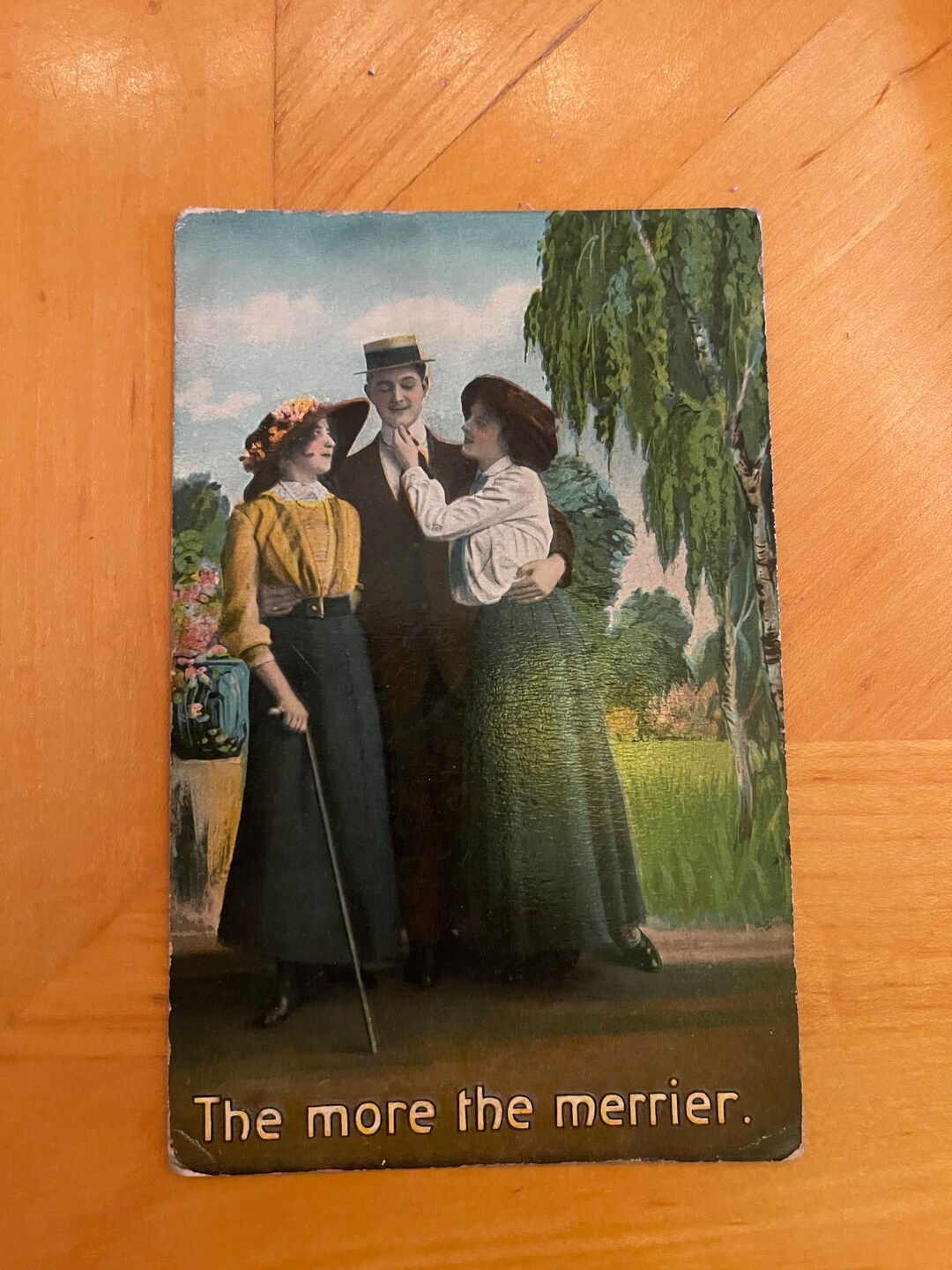1910s RPPC Colorized Romantic Postcard - Etsy