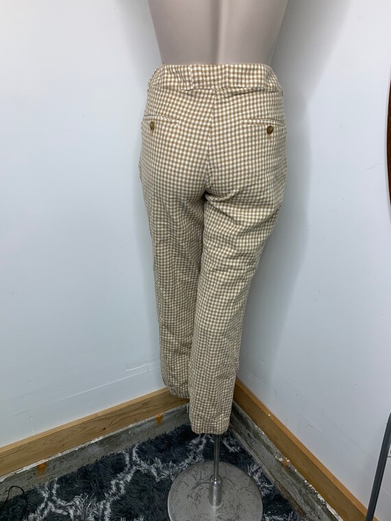 1970s Summer Golfing plaid pants! - image 2