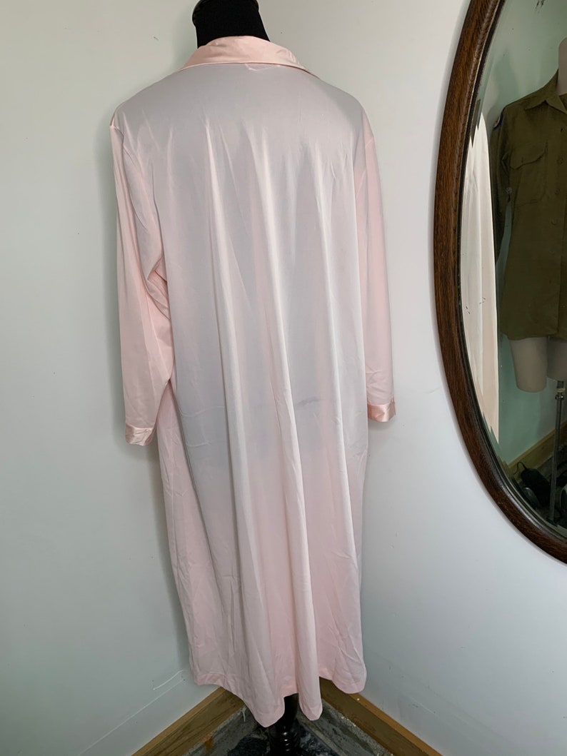 1960s Lingerie Vanity Fair Pink Robe image 5
