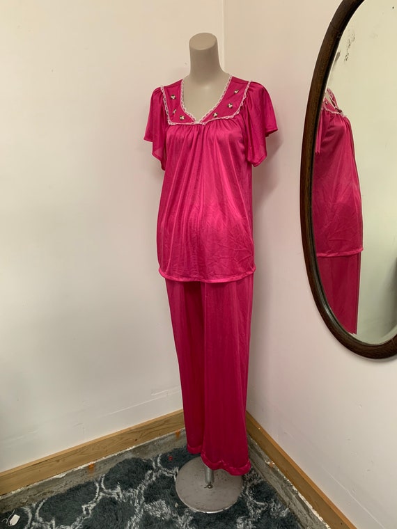 Vintage Pink Pajama Set - image 1