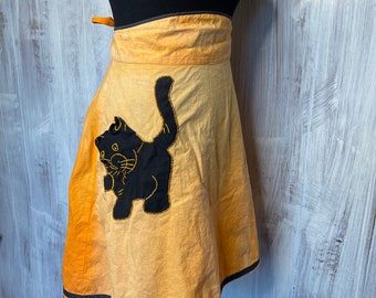 1950’s Halloween Black Cat Apron