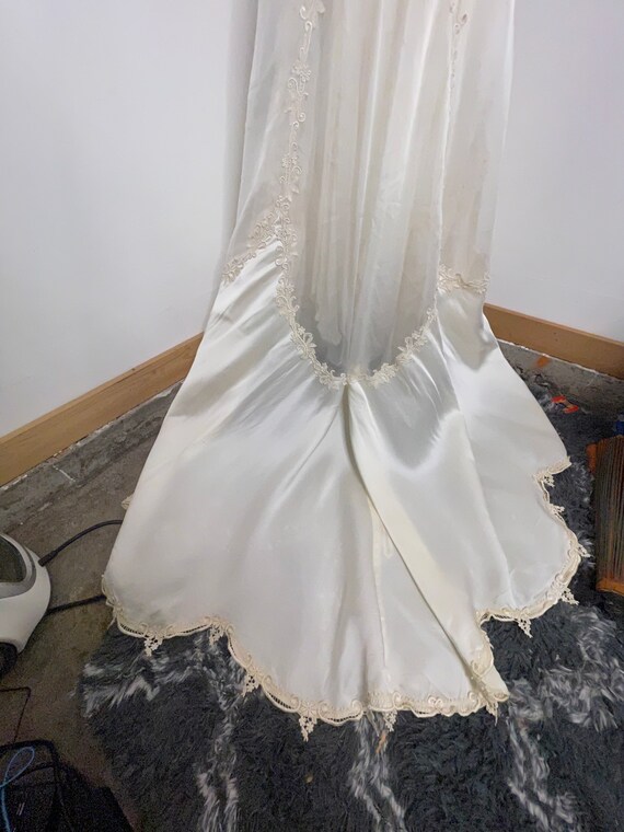 1980s William Cahill Wedding Dress - image 8