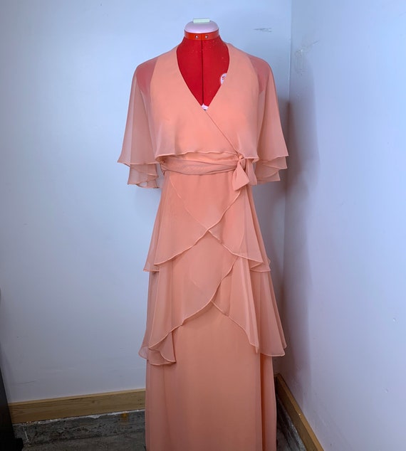 ILGWU 1970’s Peach Dream Dress!