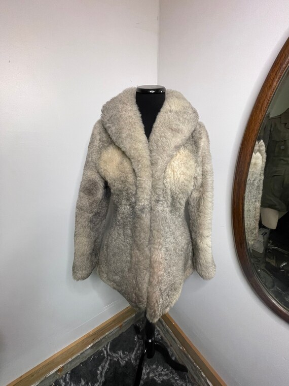 1970s Eddie Bauer Sheepskin Sherpa Fur Coat