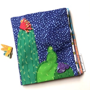 Activity Book | Ages 1 - 4 years old | Fabric Book | Plush | POC | Multiracial | Quiet Book