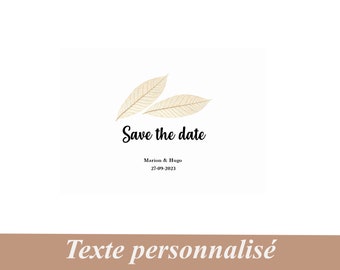 Save the Date, Hochzeitseinladung, Naturthema, Beige Naturlaub, Hochzeitseinladung, Landhochzeit