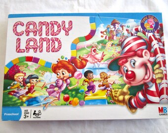 Vintage Candy Land Board Game 1984 Complete Milton Bradley Ages 3-6 ...