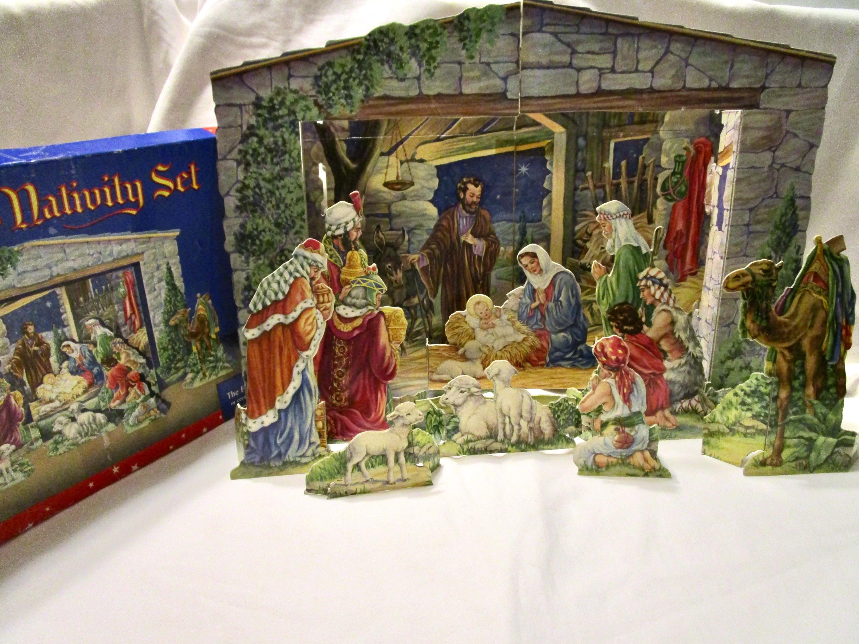 1940s Nativity Set - Etsy