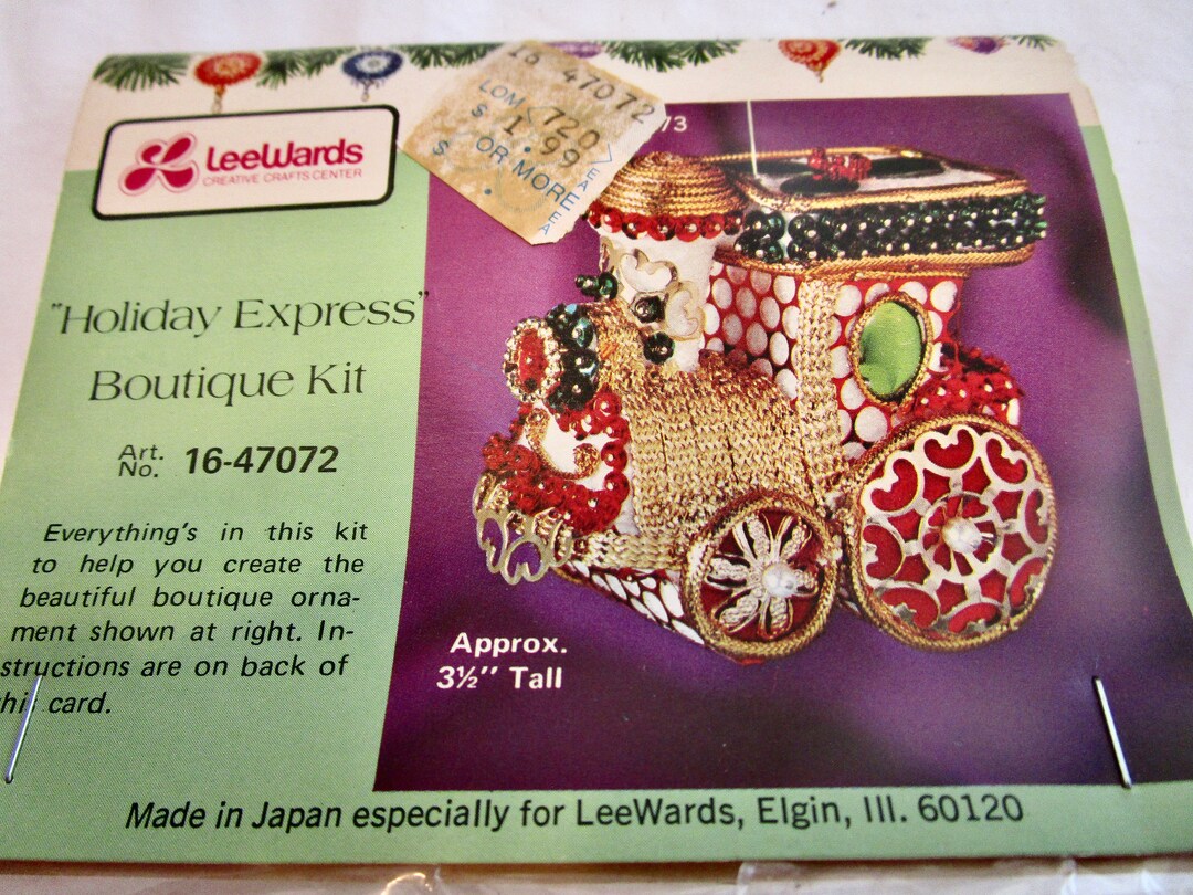 Lee Wards Christmas Ornament Kits 