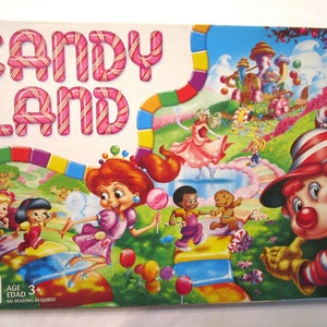 Vintage Candy Land Board Game 2004 Complete Milton Bradley Ages 3-6 Game Toy