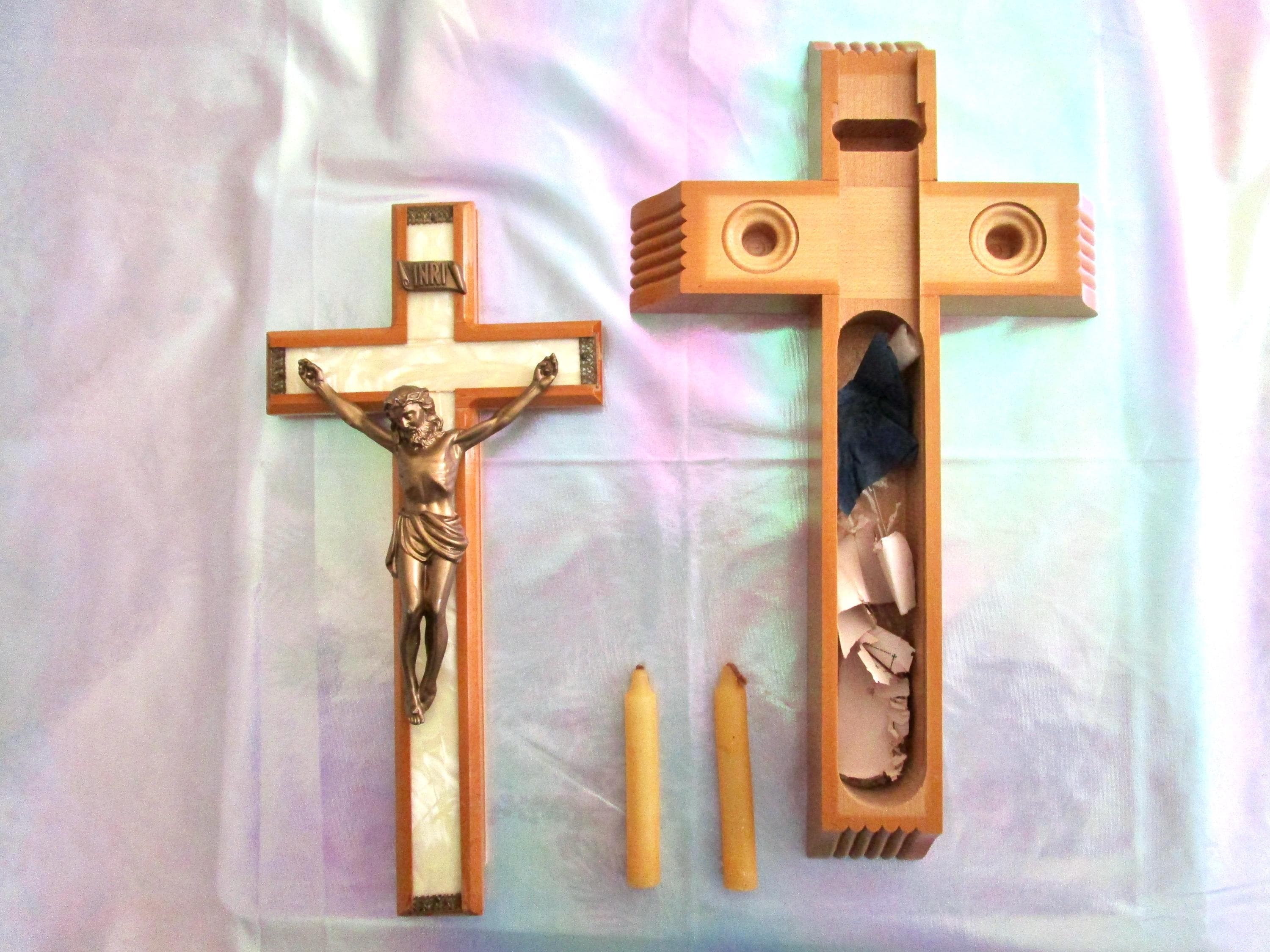Antique Sick Call Crucifix - Etsy
