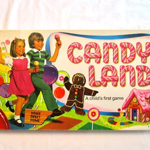 Vintage Candy Land Board Game 1978 Complete Milton Bradley Ages 3-6 Game Toy