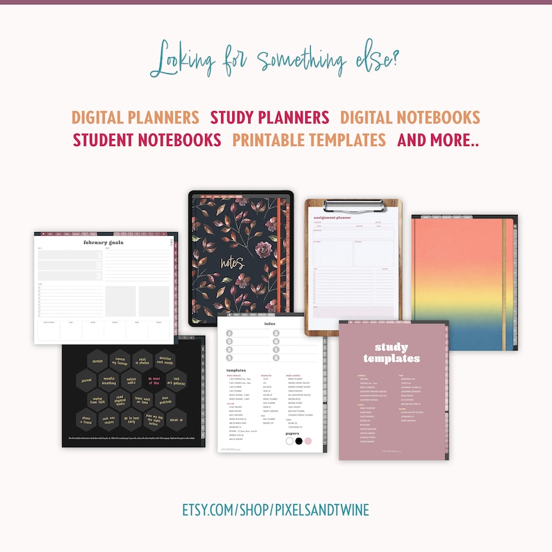 Digital to Do List Template Goodnotes to Do List PDF Ipad to Etsy