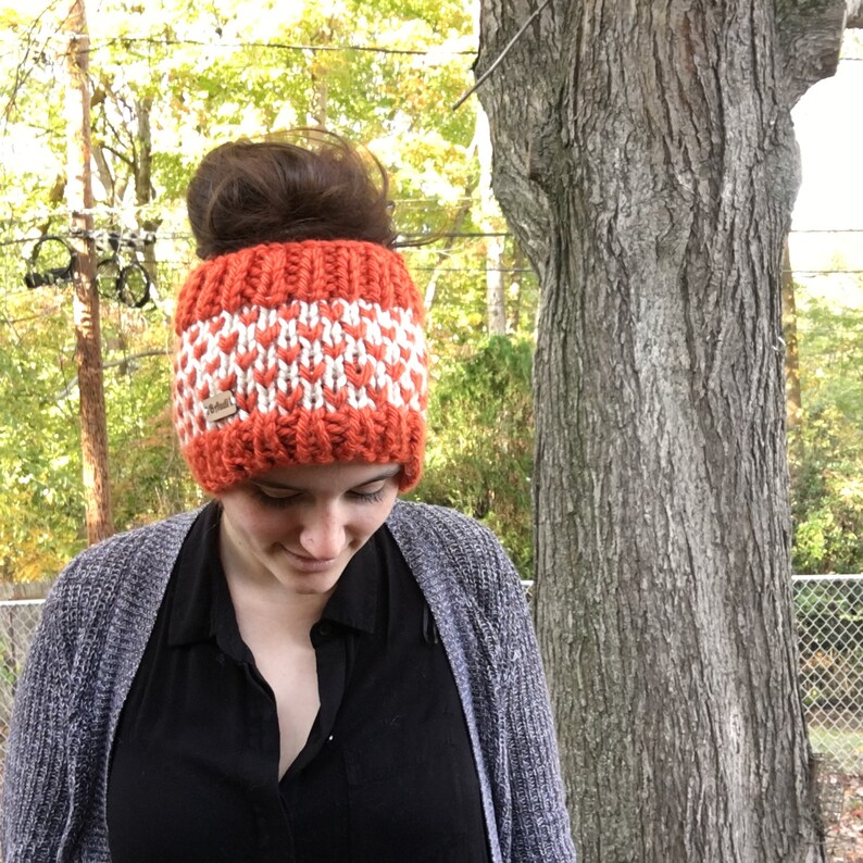 PATTERN ONLY Audrey Fair Isle Headband, Headband for women, Knit Headband Women, Fair Isle Knitting, Headband Pattern image 3