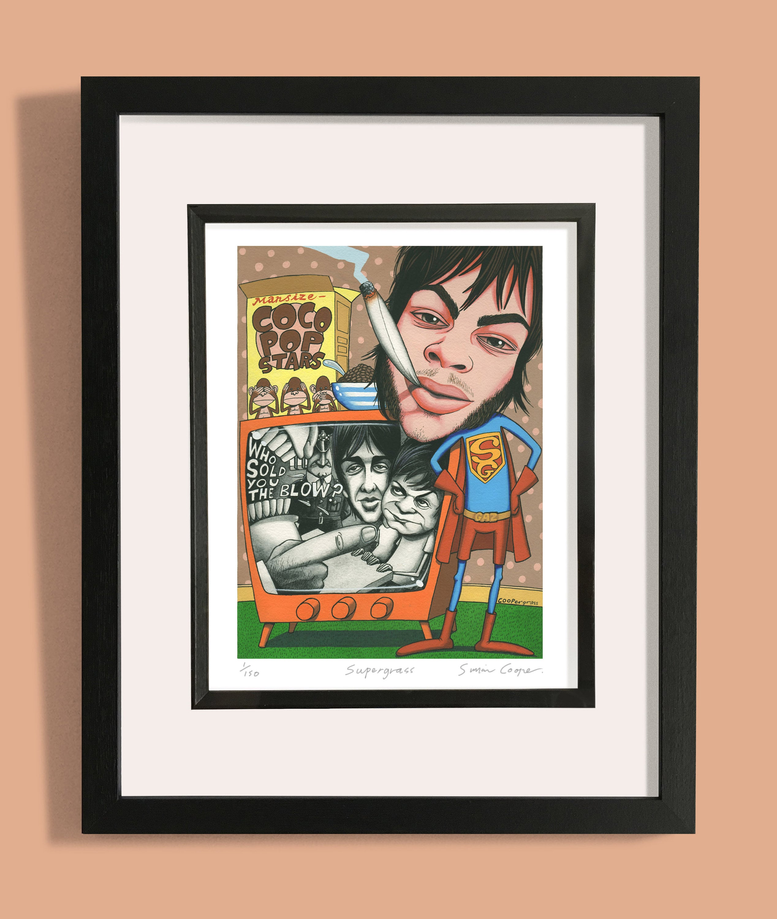 Supergrass Poster - Etsy