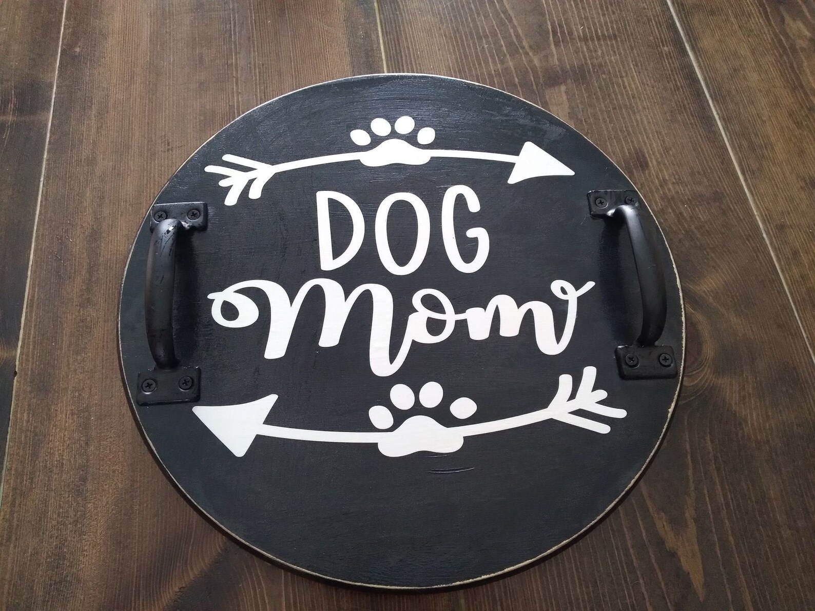 Bauernhaus Faul Susan schwarz Hund Mama kostenloser Versand | Etsy