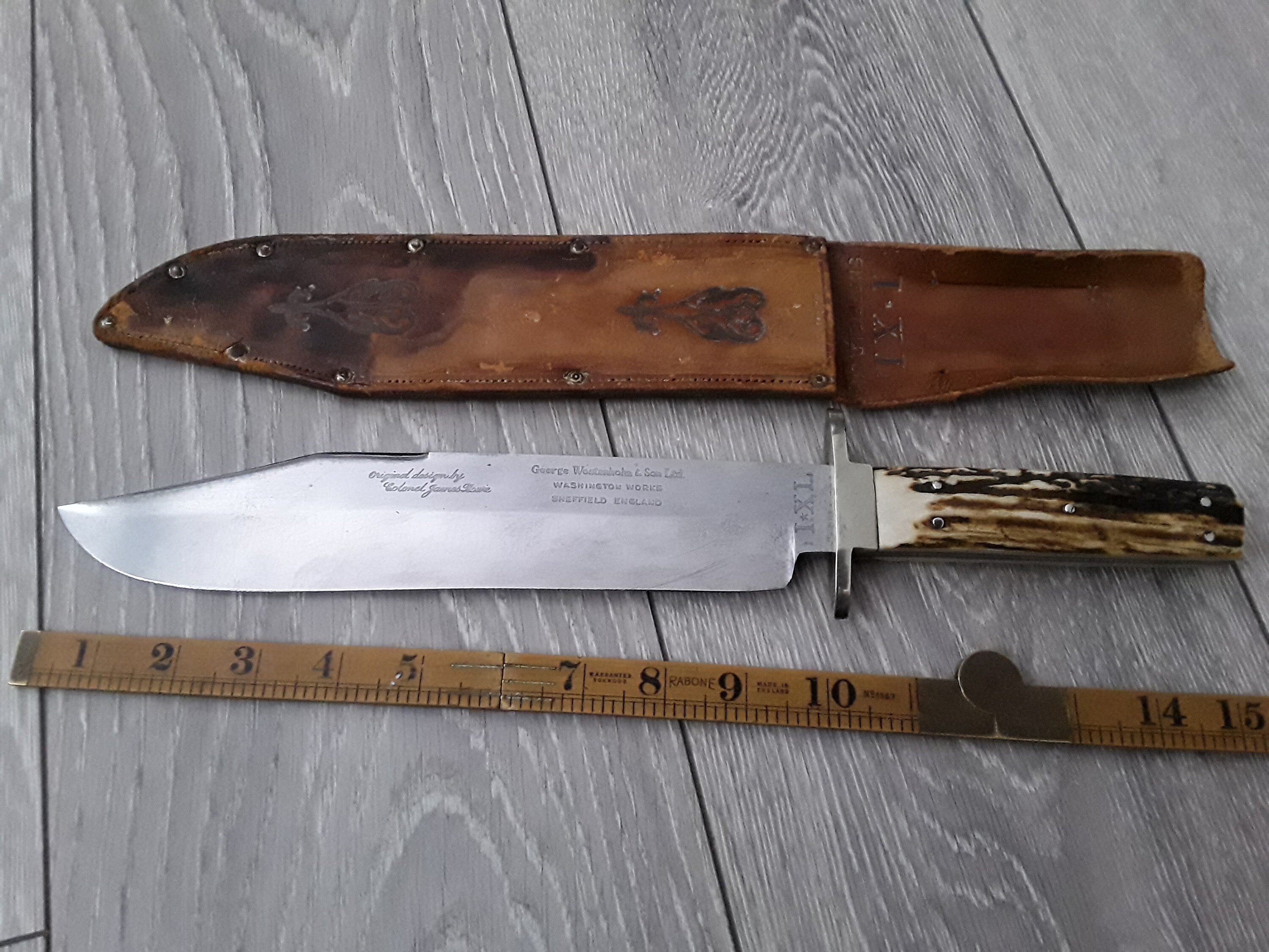 IXL Wolstenholme Bowie Knife Sheffield Etsy